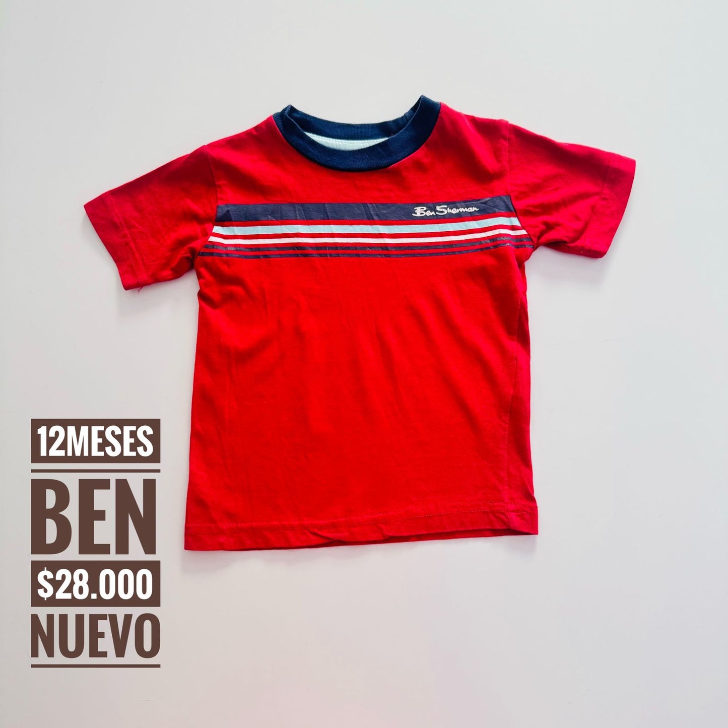 12 m Camiseta Ben Nuevo