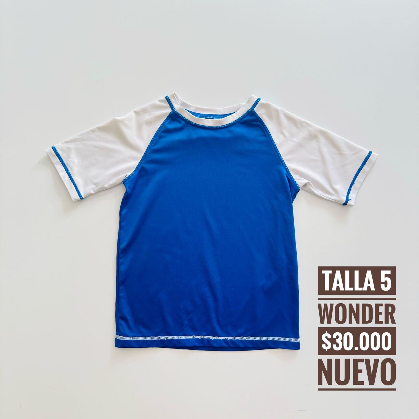 5T Vestido de Baño Wonder Nation Nuevo