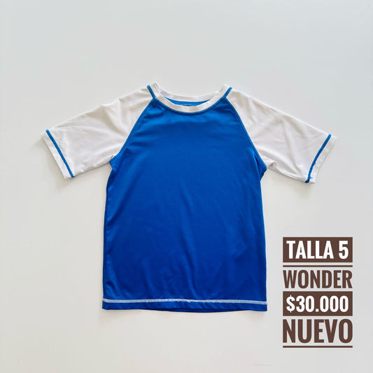 5T Vestido de Baño Wonder Nation Nuevo