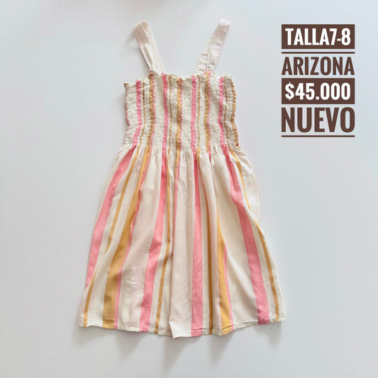 7-8T Vestido Arizona Nuevo