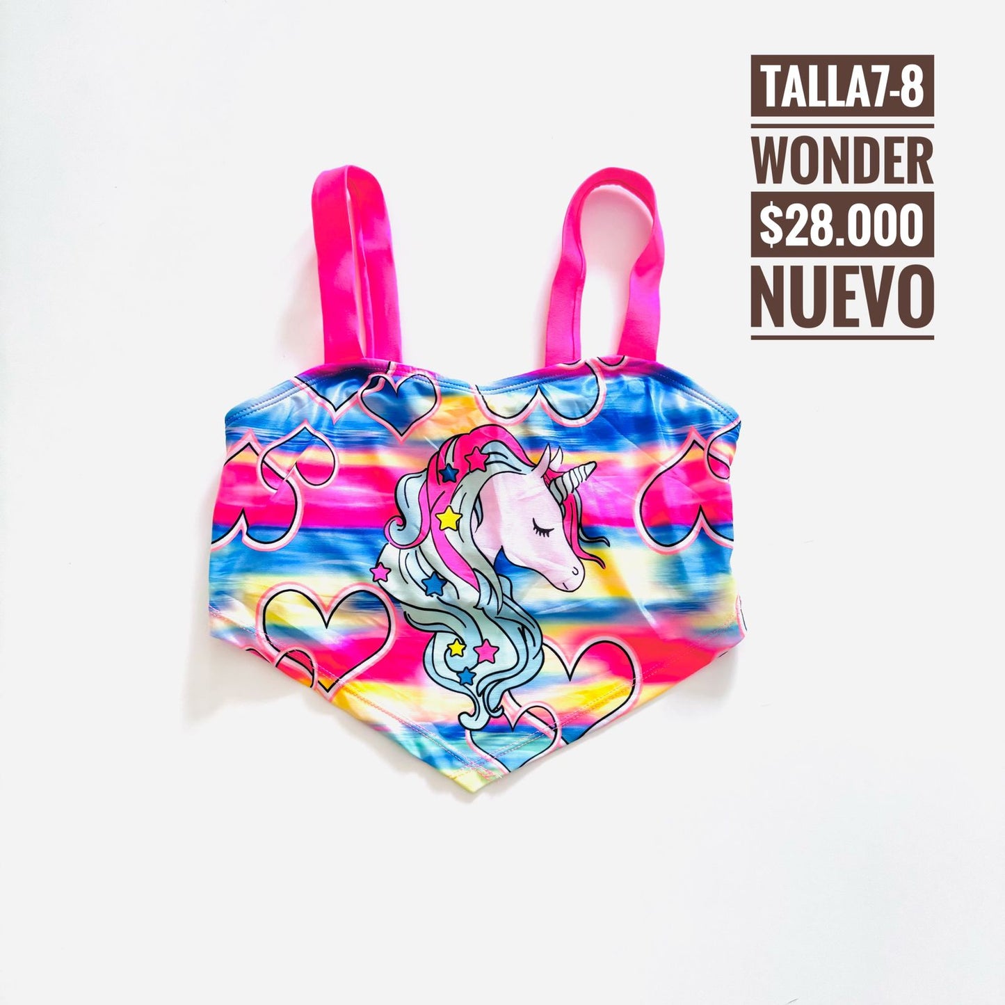 7-8T Blusa Wonder Nation Nuevo