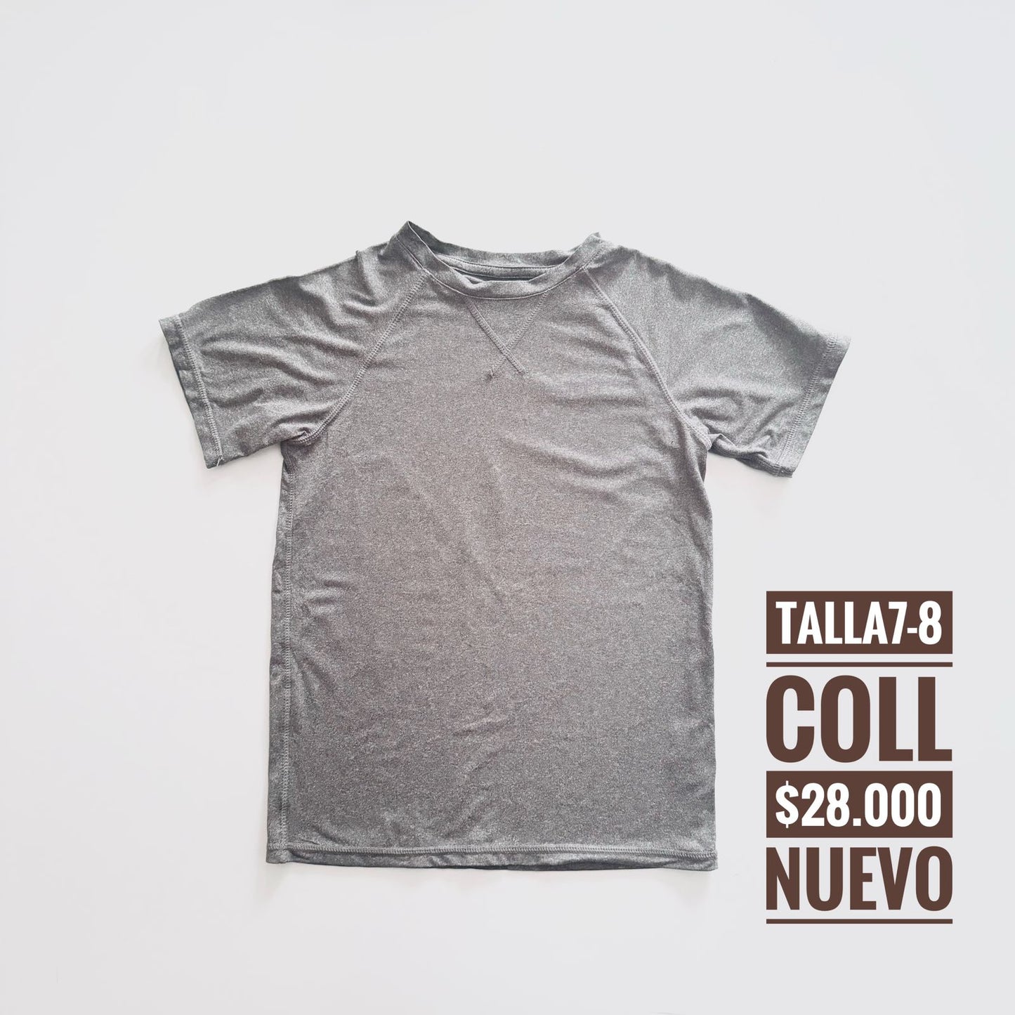 7-8T Camiseta Importado Nuevo