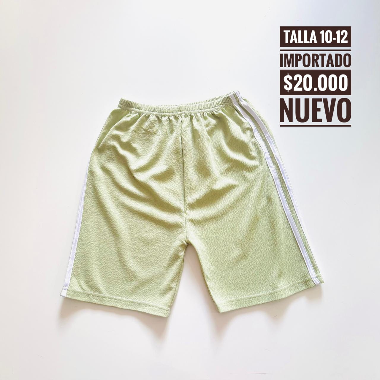 10-12T Pantaloneta Importado Nuevo