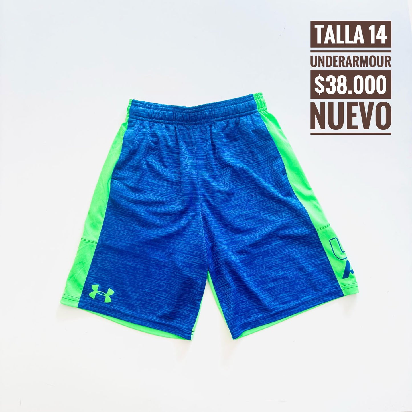 14T Pantaloneta Under armour Nuevo
