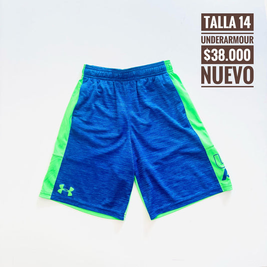 14T Pantaloneta Under armour Nuevo