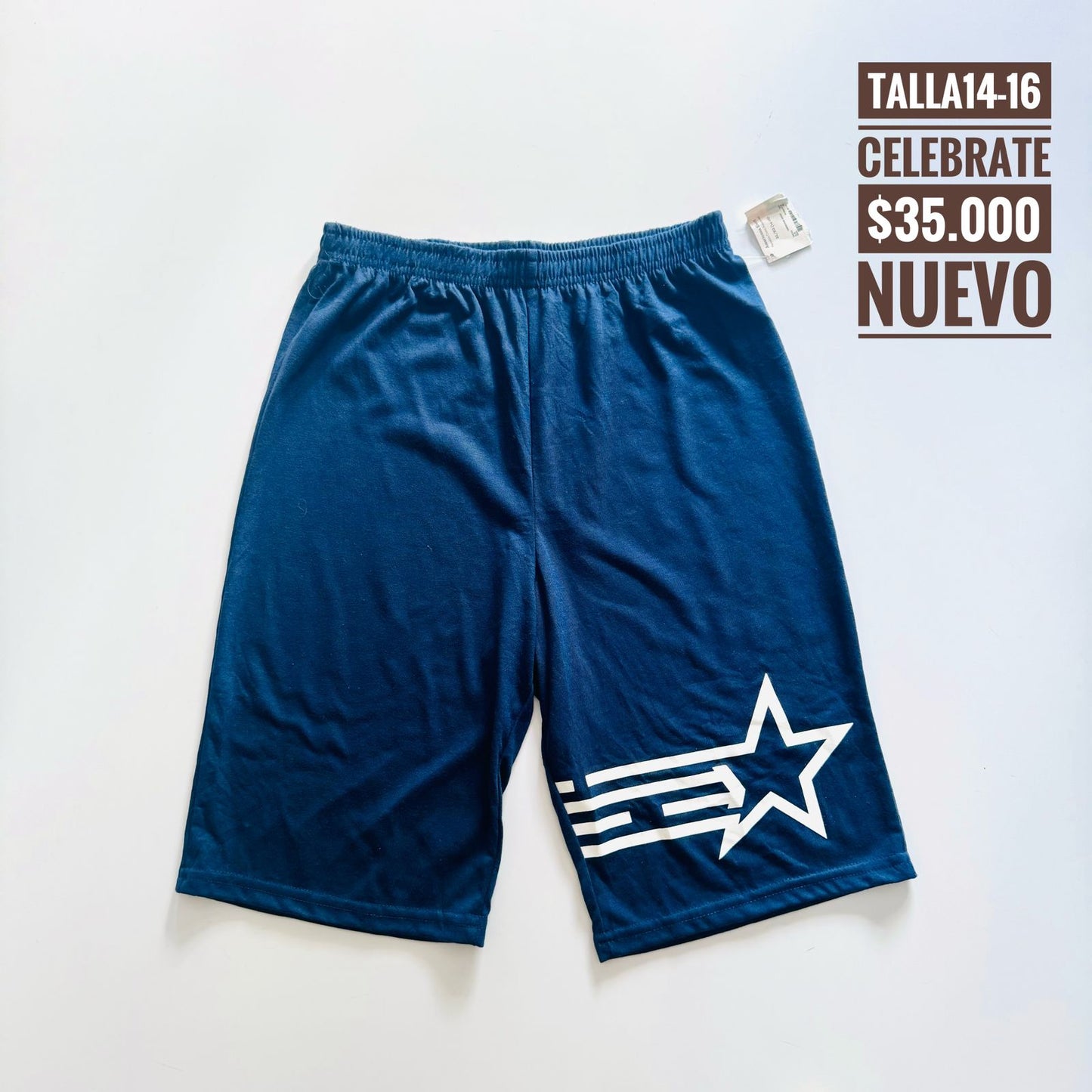 16T Pantaloneta Celebrate Nuevo