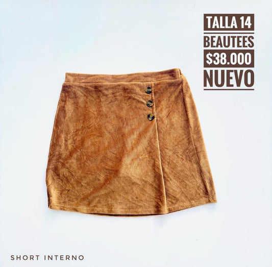 14T Falda Beautees Nuevo