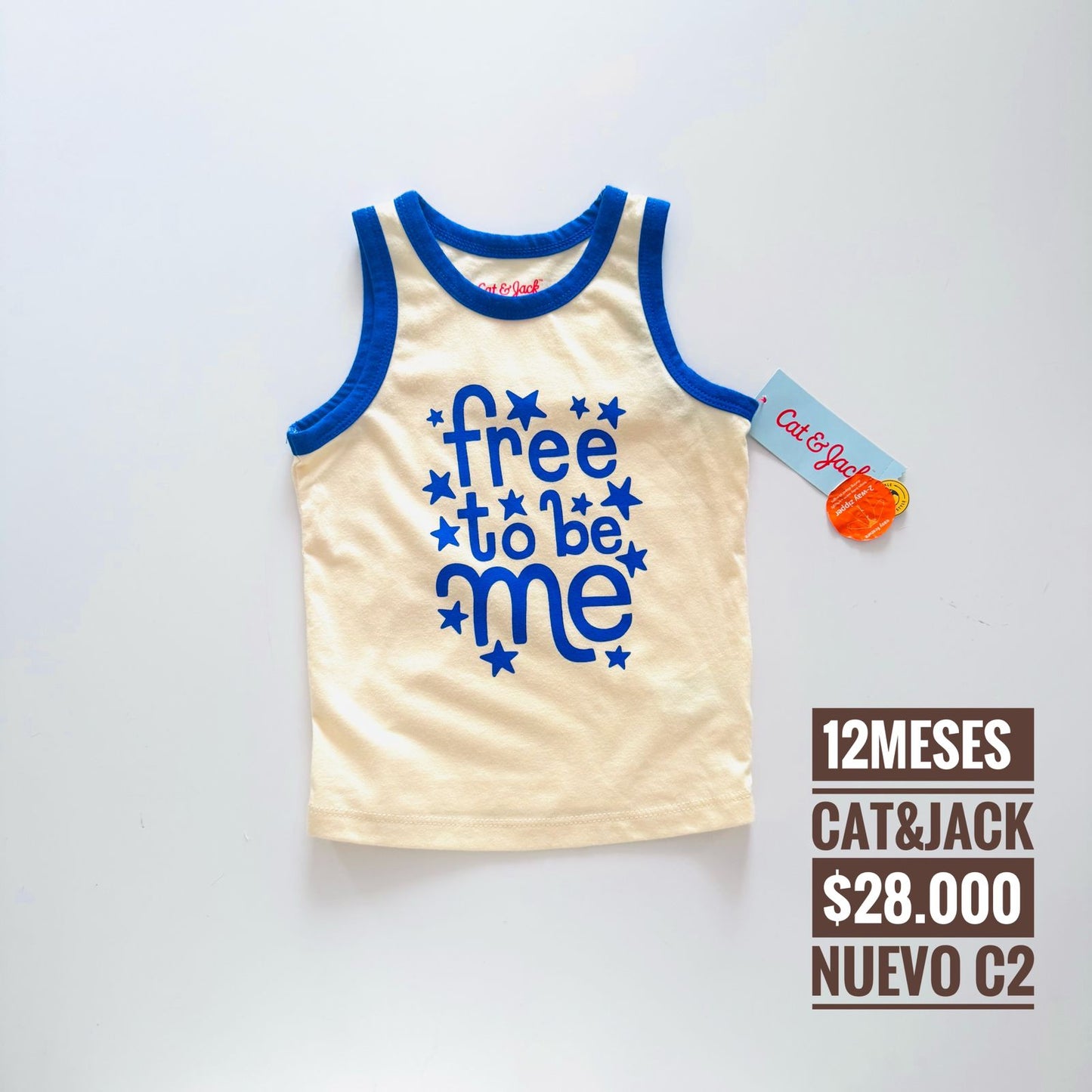 12 m Blusa Cat & Jack Nuevo
