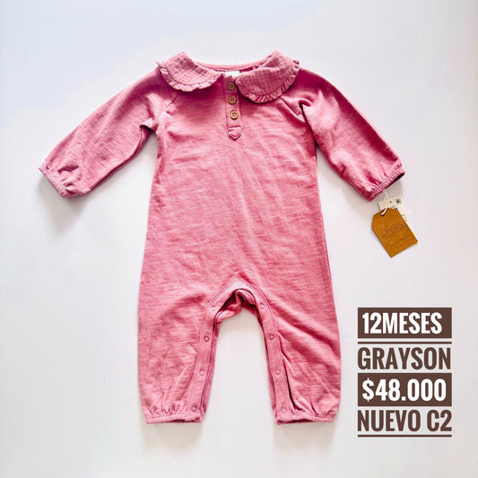 12 m Mameluco Grayson Nuevo