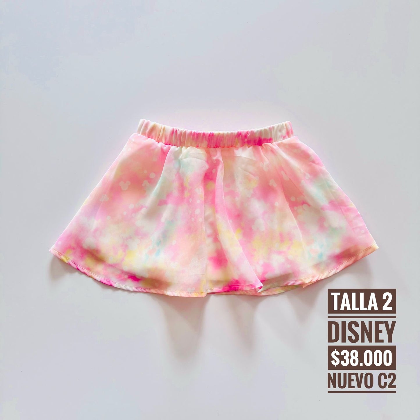 2T Falda Disney Nuevo