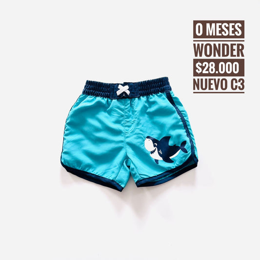 0 m Pantaloneta Wonder Nation Nuevo