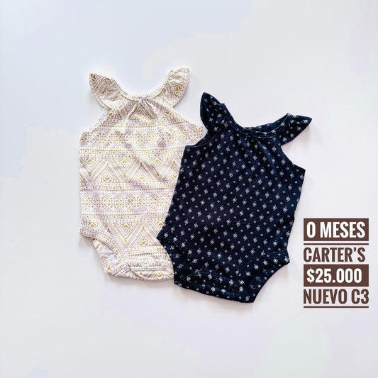 0 m Set x 2 Body Carter´s Nuevo