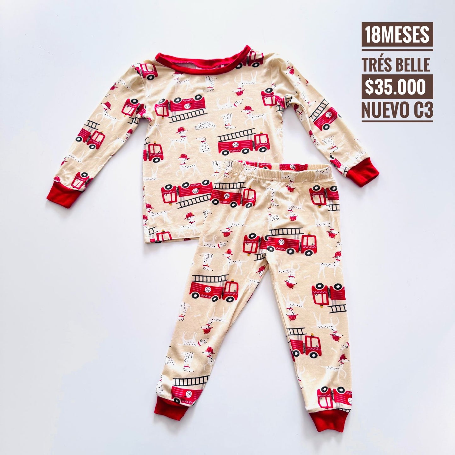 18 m Pijama Trés Belle Nuevo