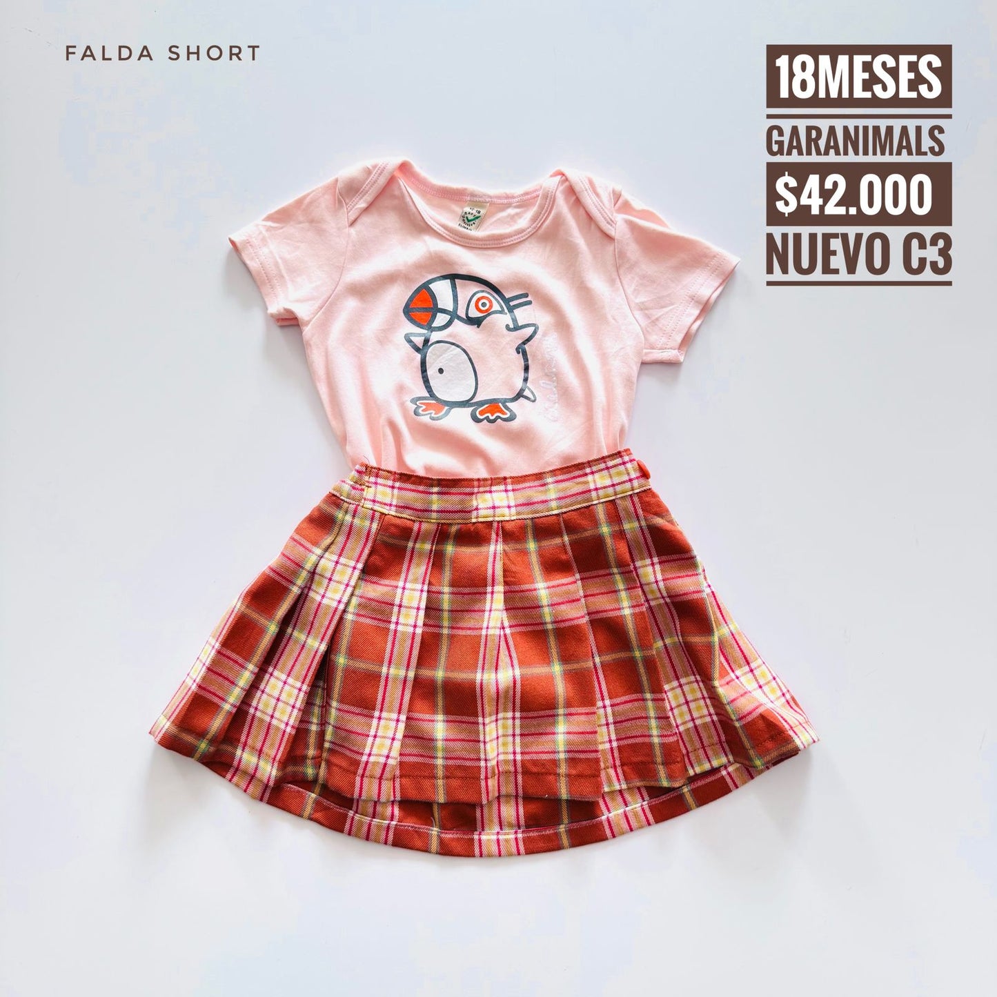 18 m Conjunto Garanimals Nuevo
