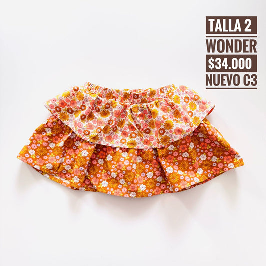 2T Falda Wonder Nation
