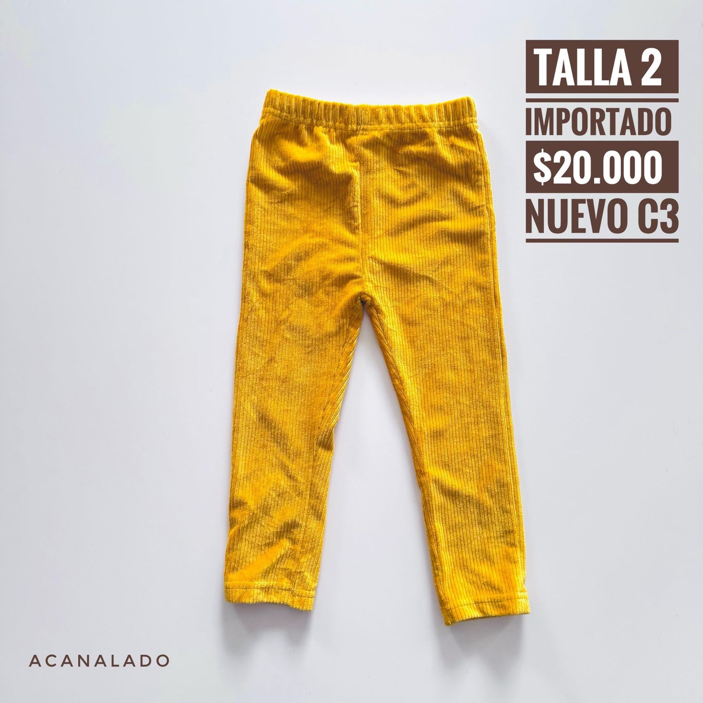 2T  Leggins Importado Nuevo