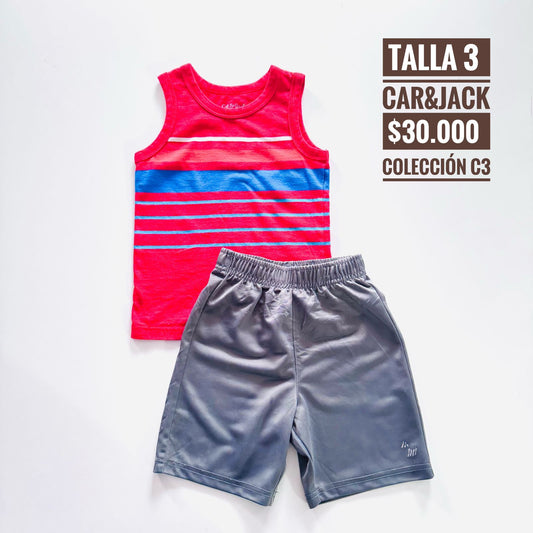 3T Conjunto Cat & Jack