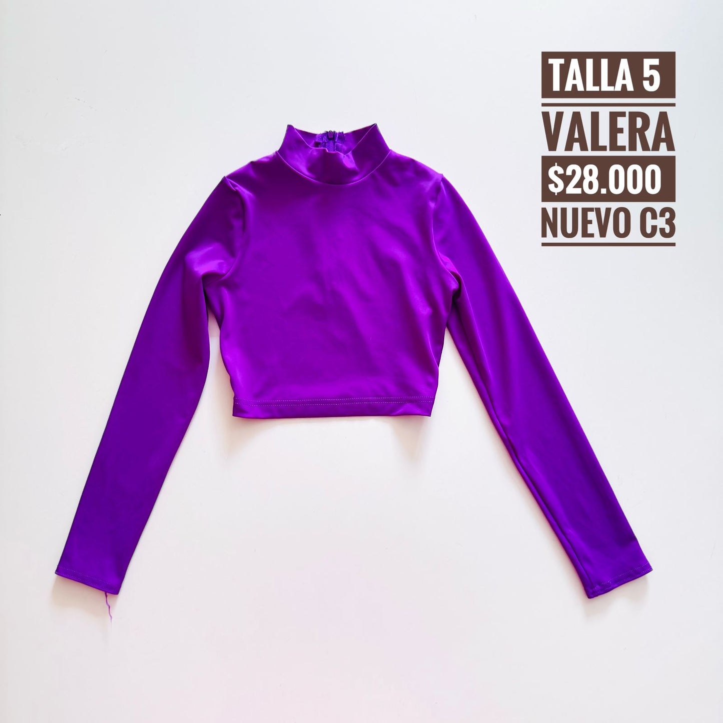 5T Blusa Balera Nuevo
