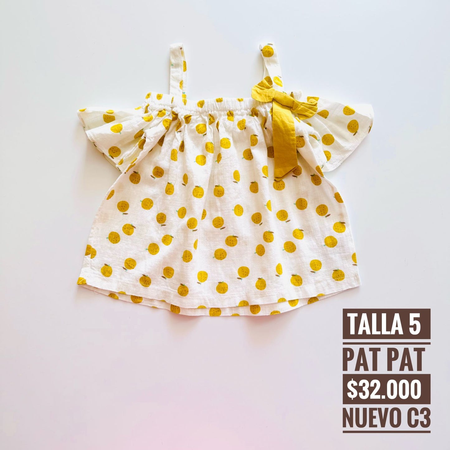 5T Blusa Pat Pat Nuevo