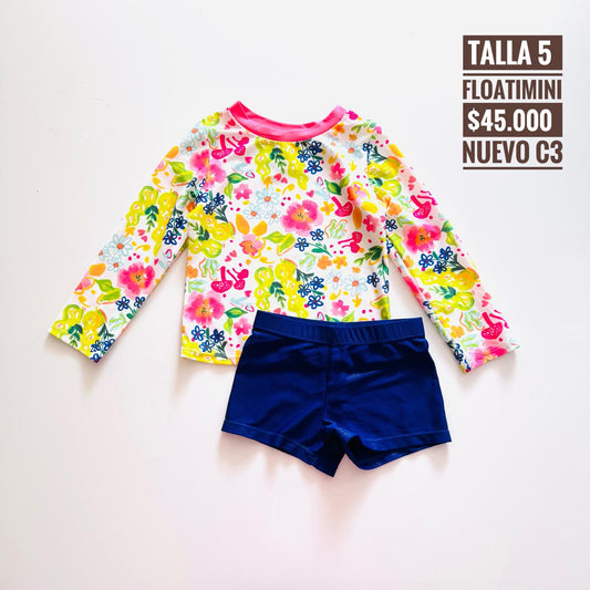 5T Vestido de Baño Floatimini