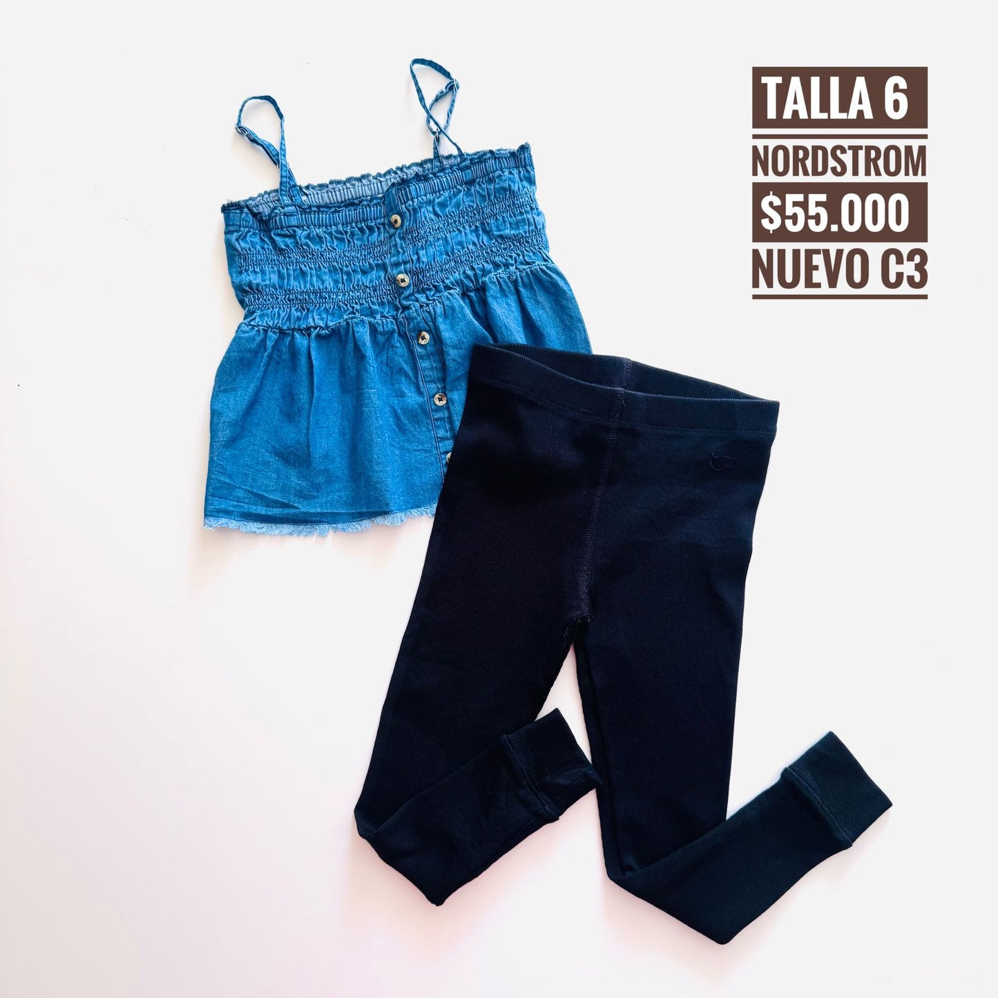 6T Conjunto Nordstrom Nuevo
