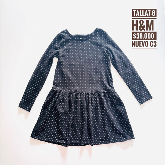 7-8T Vestido H&M Nuevo