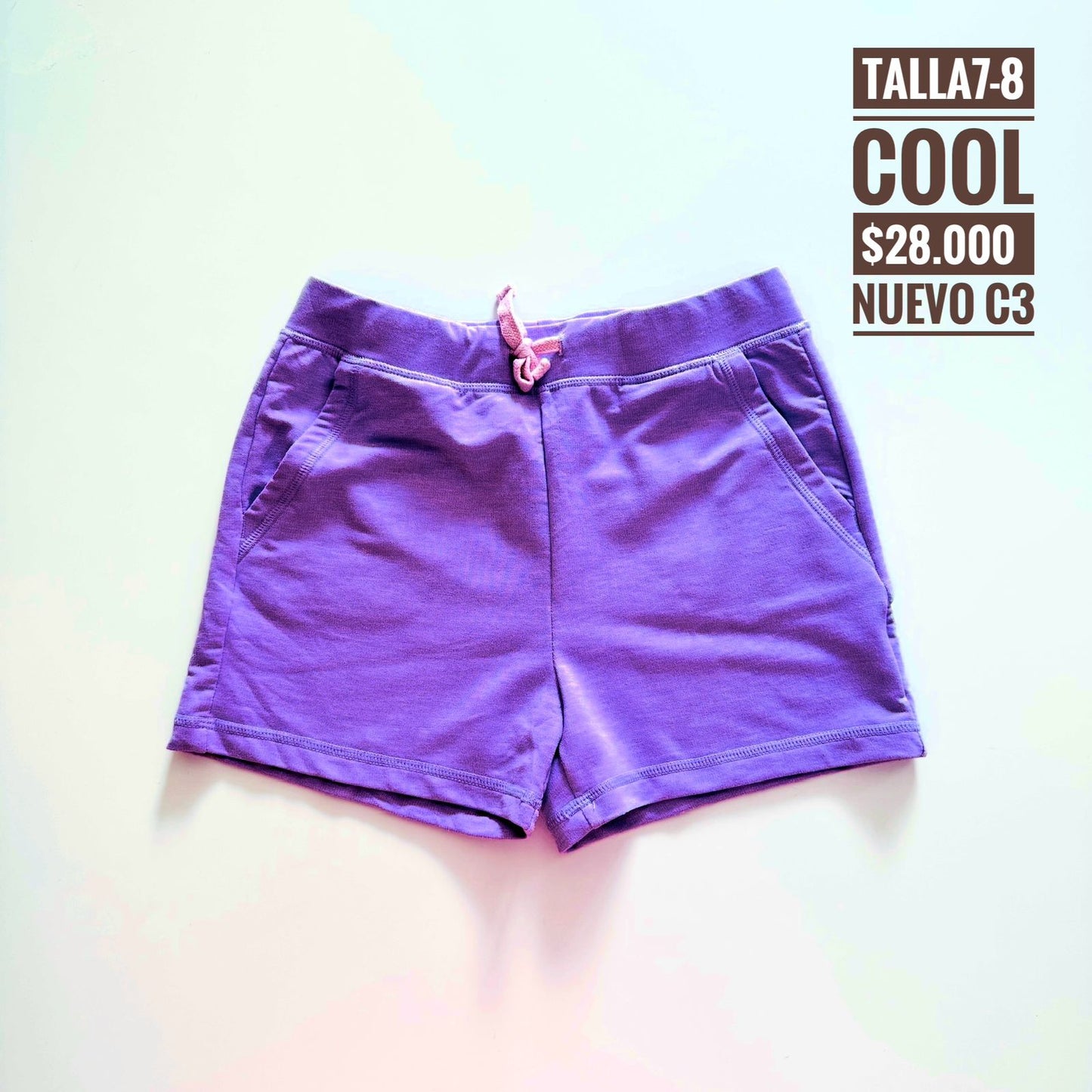 7-8T Short Cool Nuevo