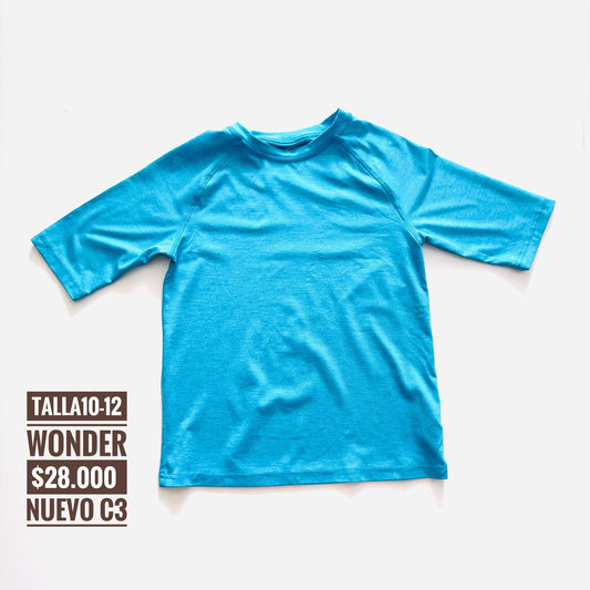 10-12T Camiseta Wonder Nation Nuevo