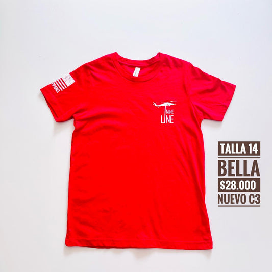 14T Camiseta Bella Nuevo