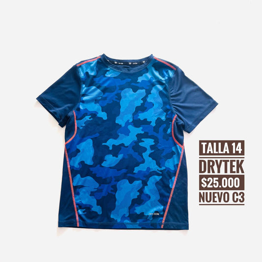 14T Blusa Drytek Nuevo