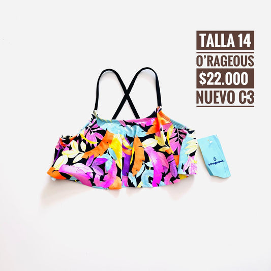 14T Vestido de Baño O´rageous Nuevo