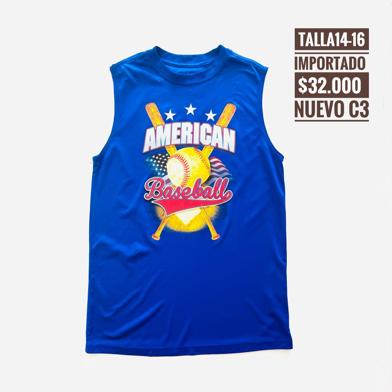 16T Camiseta Importado Nuevo