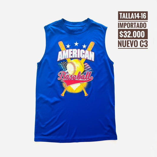 16T Camiseta Importado Nuevo