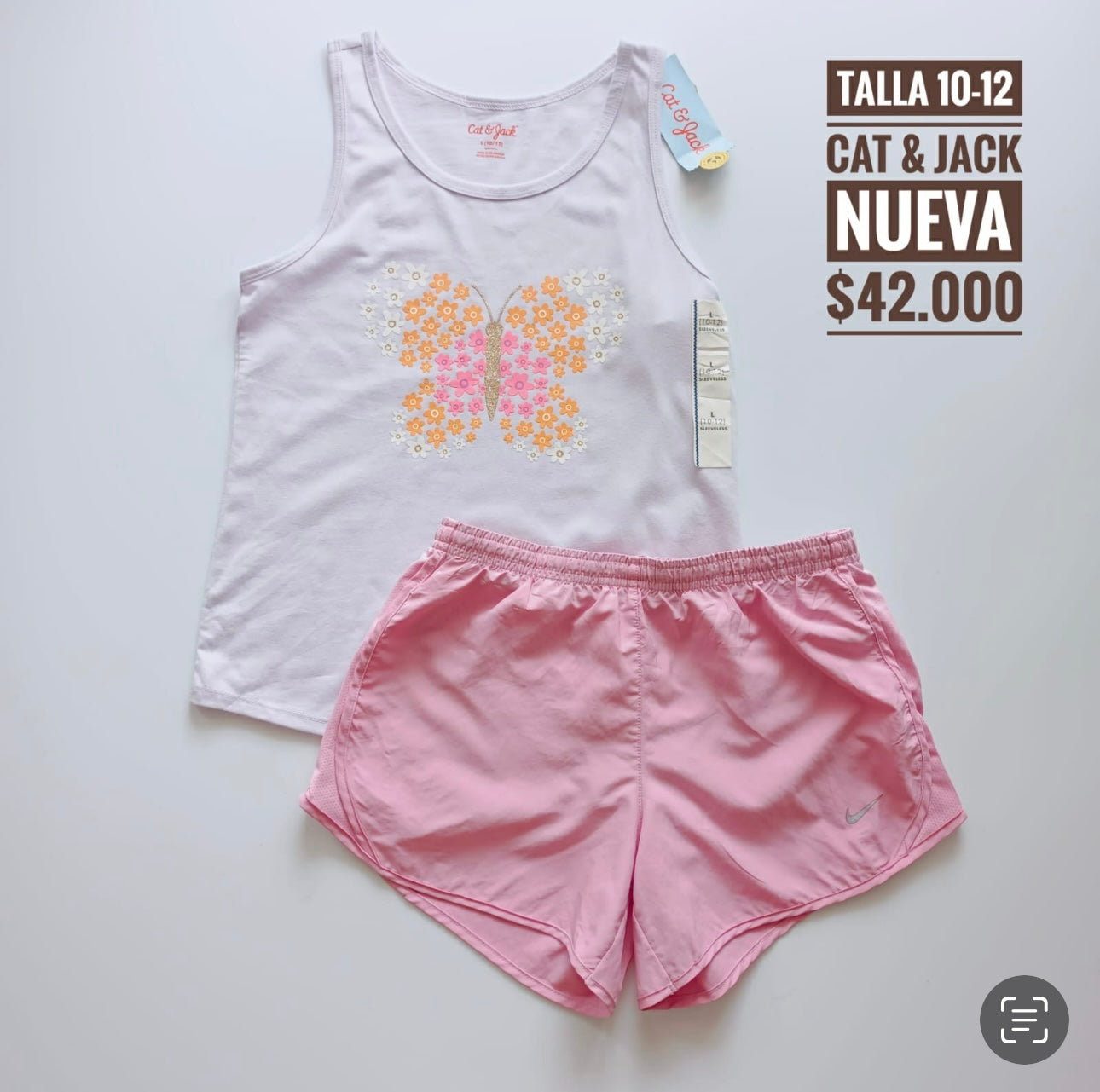 10-12T Conjunto Cat & Jack Nuevo