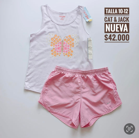 10-12T Conjunto Cat & Jack Nuevo