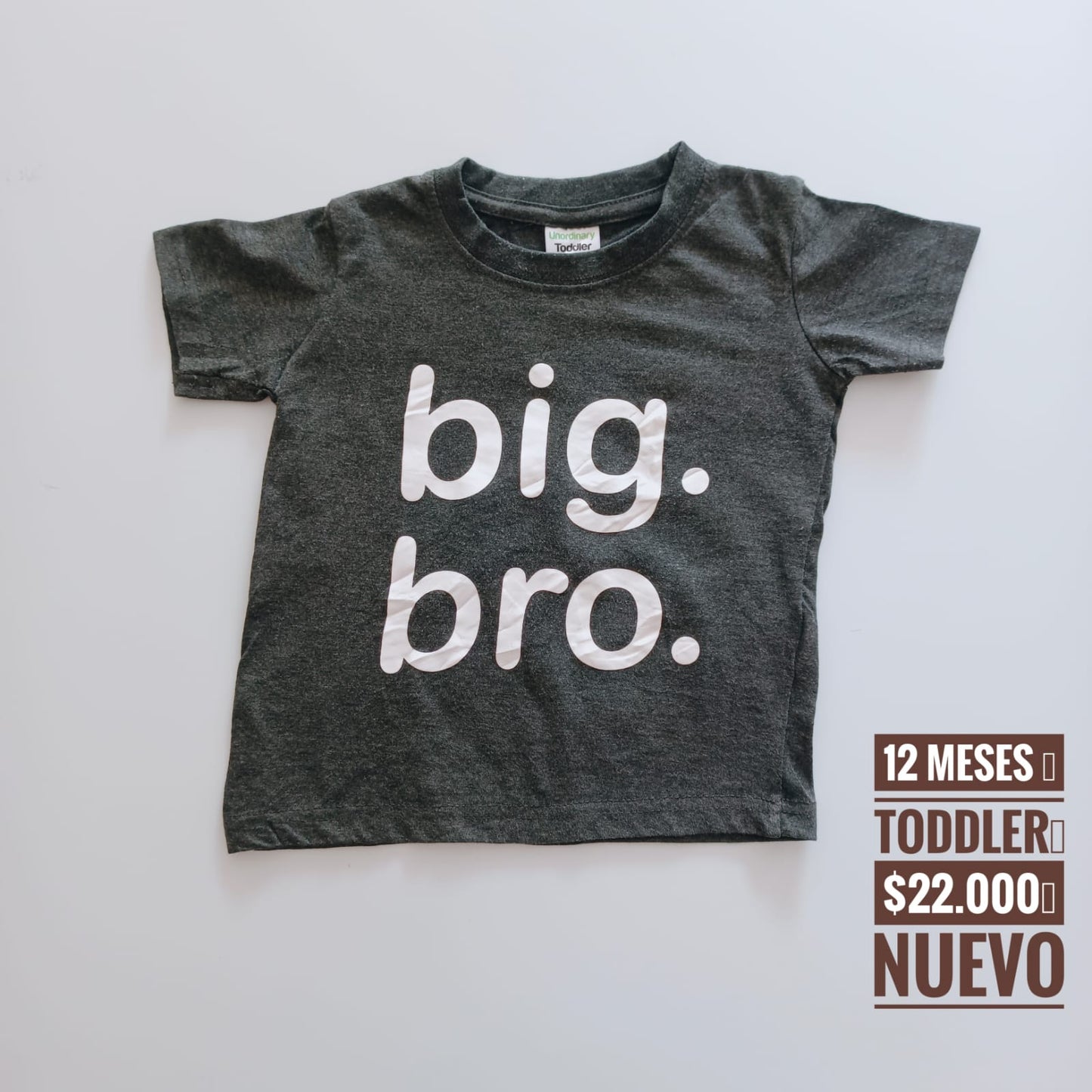 12 m Camiseta Toddler Nuevo