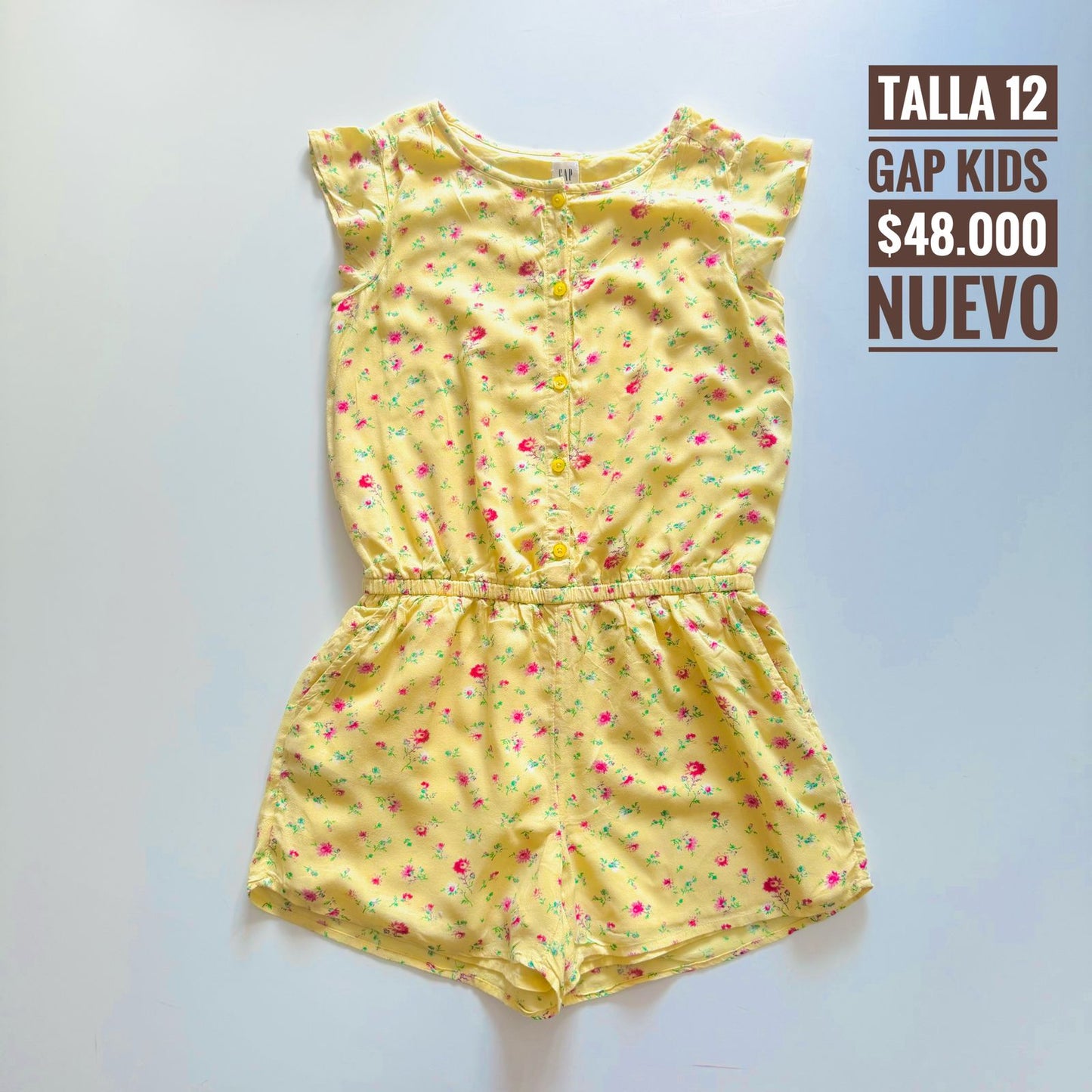 12T Enterizo Gap Nuevo