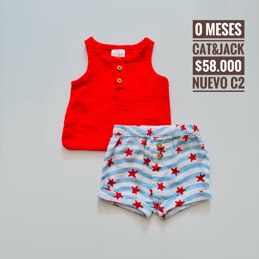 0 m Conjunto Cat & Jack Nuevo