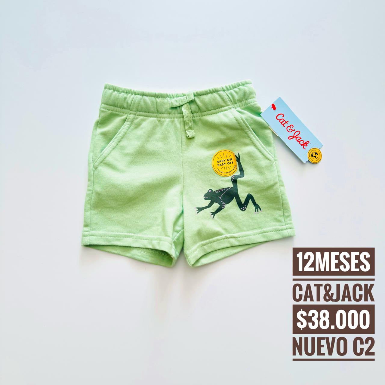 12 m Pantaloneta Cat & Jack Nuevo