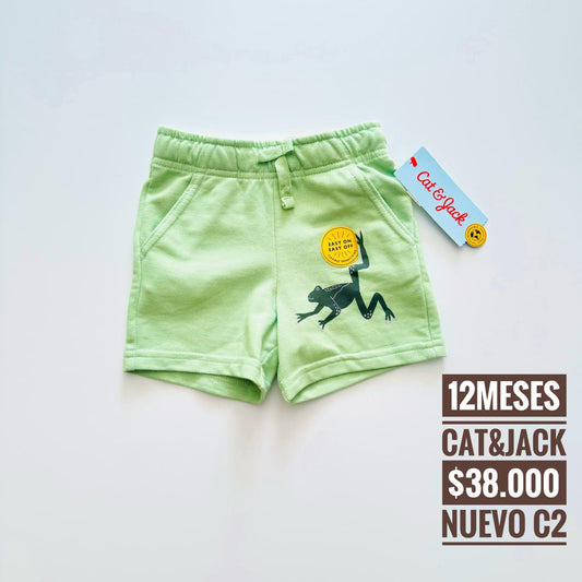 12 m Pantaloneta Cat & Jack Nuevo