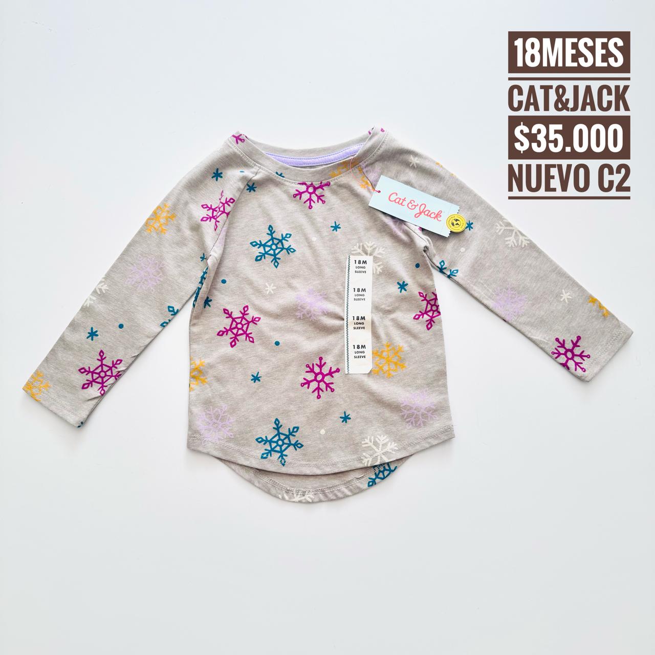 18 m Blusa Cat & Jack Nuevo
