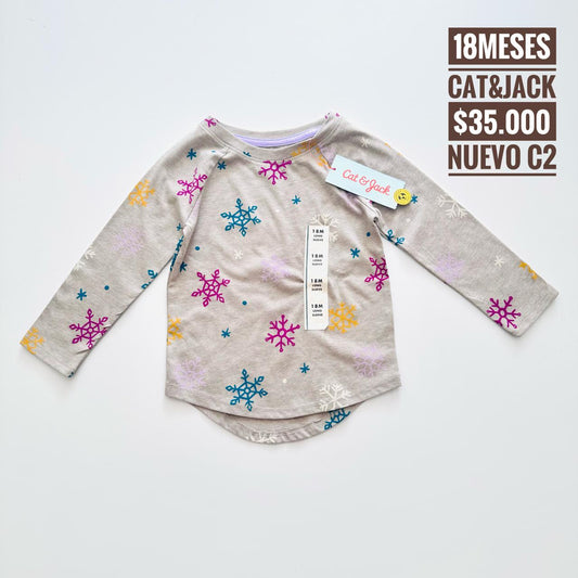 18 m Blusa Cat & Jack Nuevo