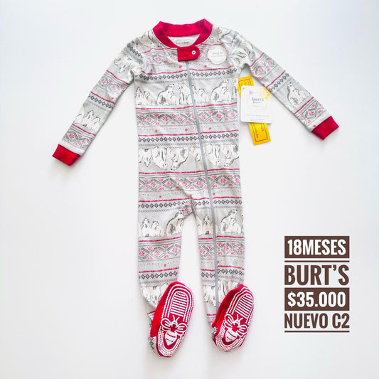18 m Pijama Burt´s Nuevo