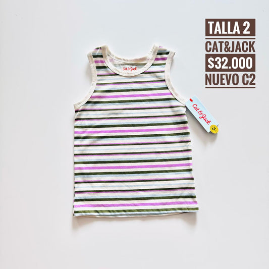 2T Blusa Cat & Jack Nuevo