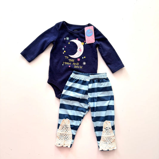 0 - 3 m Conjunto Cat & Jack Nuevo