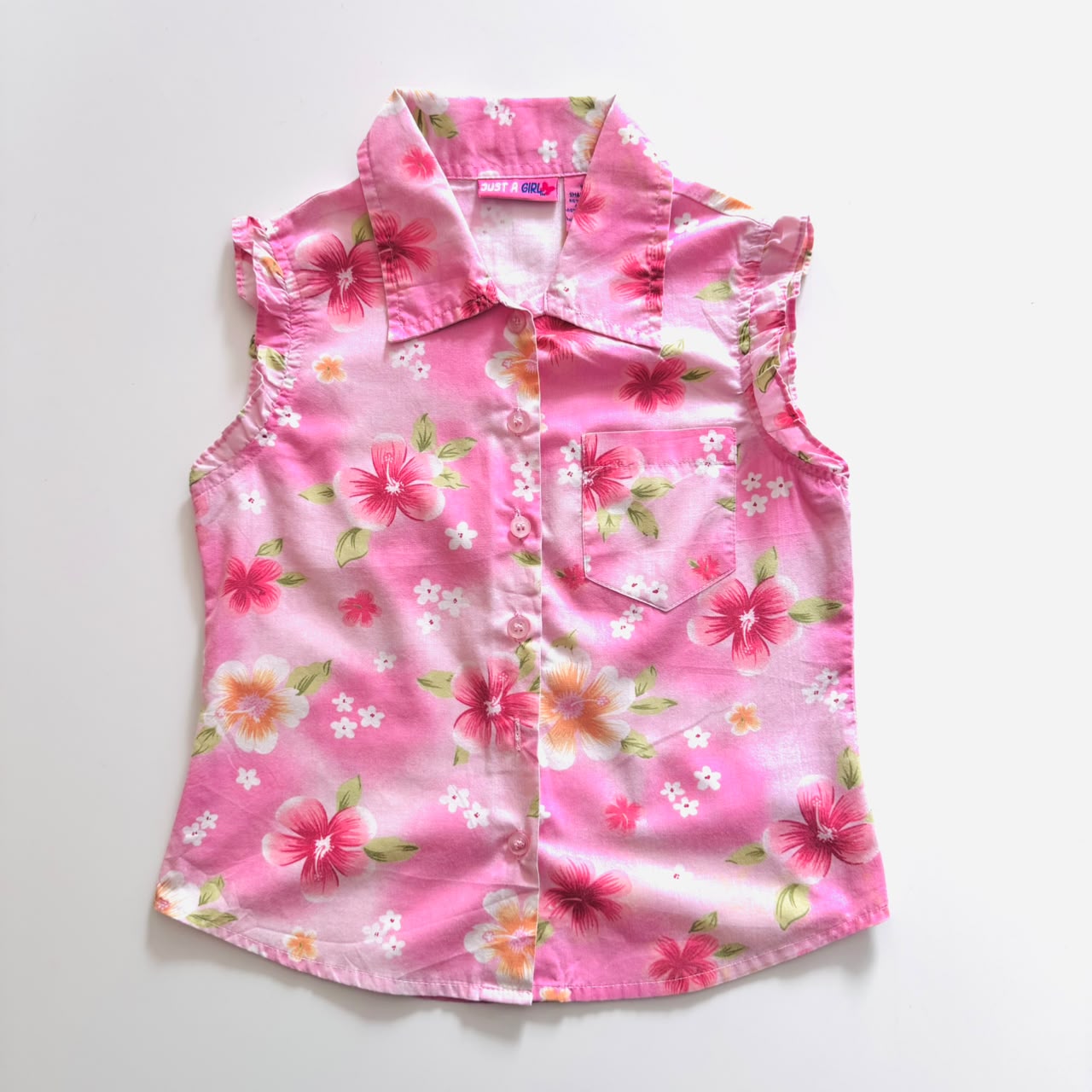 8T Blusa Just a girls Nuevo