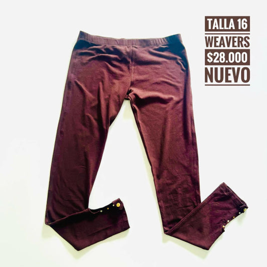 16T Leggins Weavers Nuevo