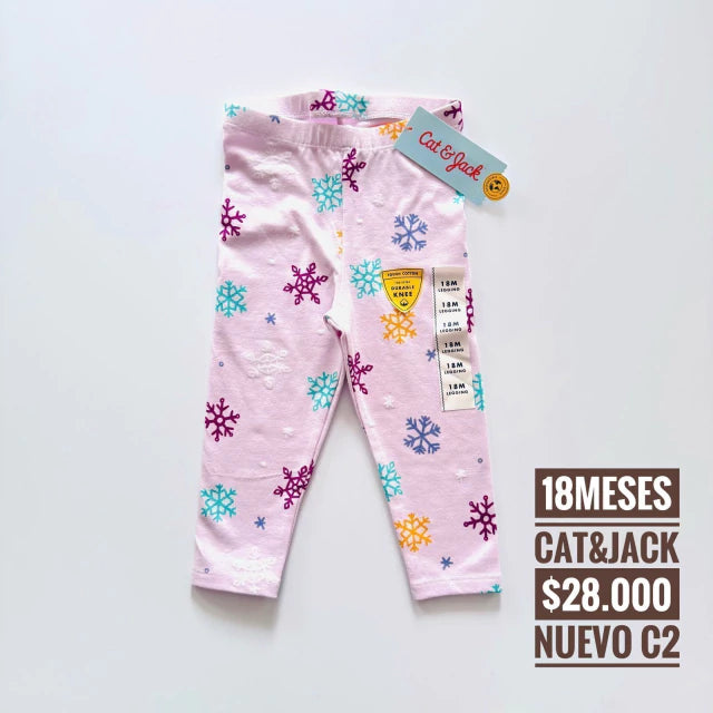 18 m Leggins Cat & Jack Nuevo