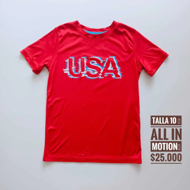 10T Blusa All in Motion